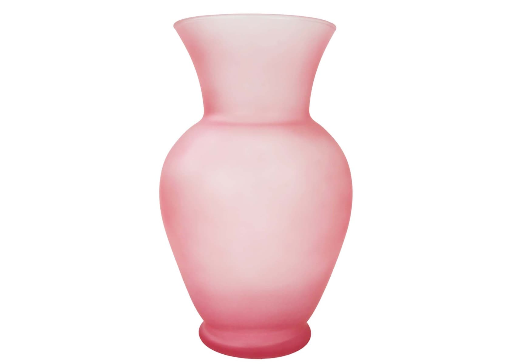 10.5" Frosted Blush Rose Pink Classic Urn