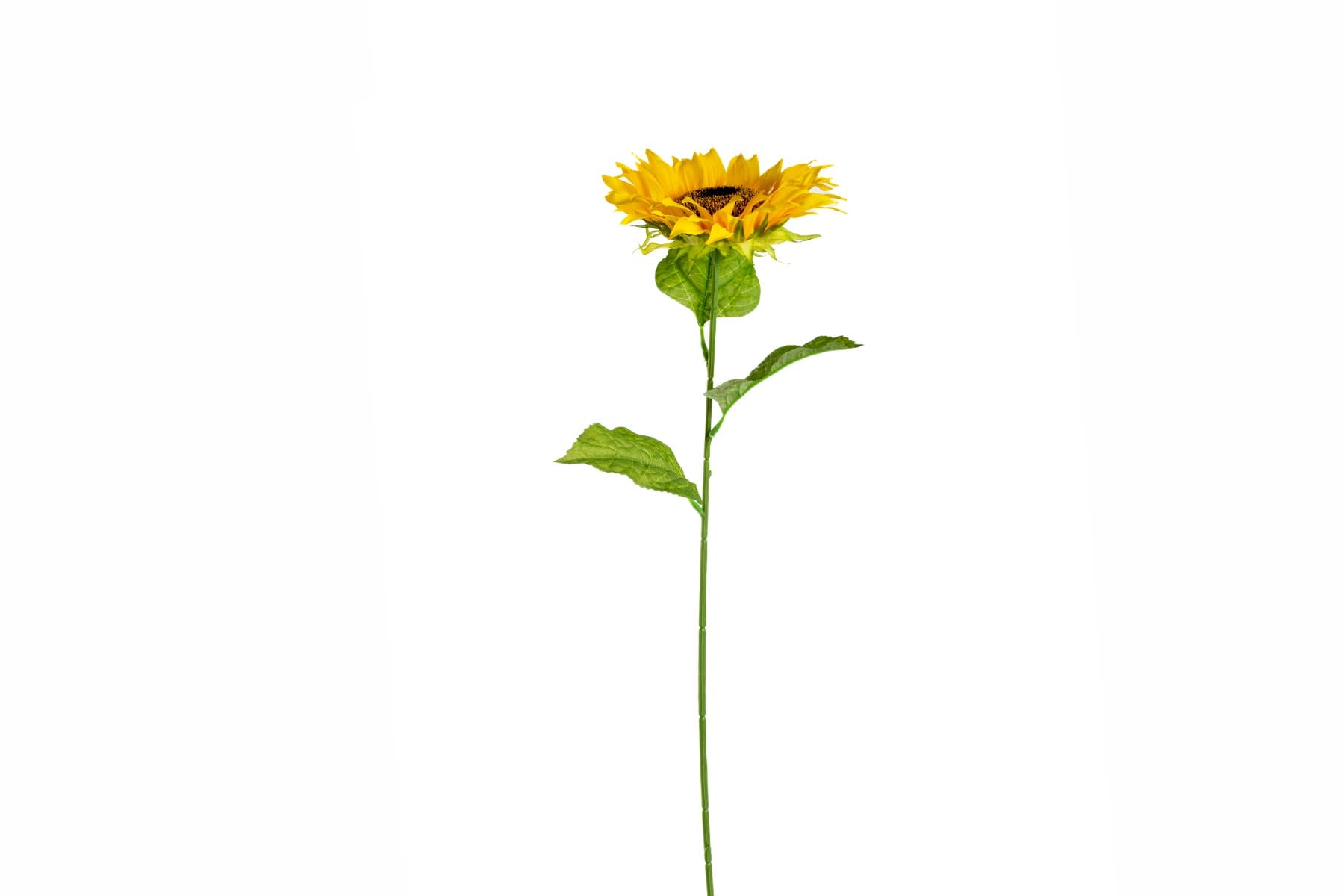 33" Yellow Single Sunflower