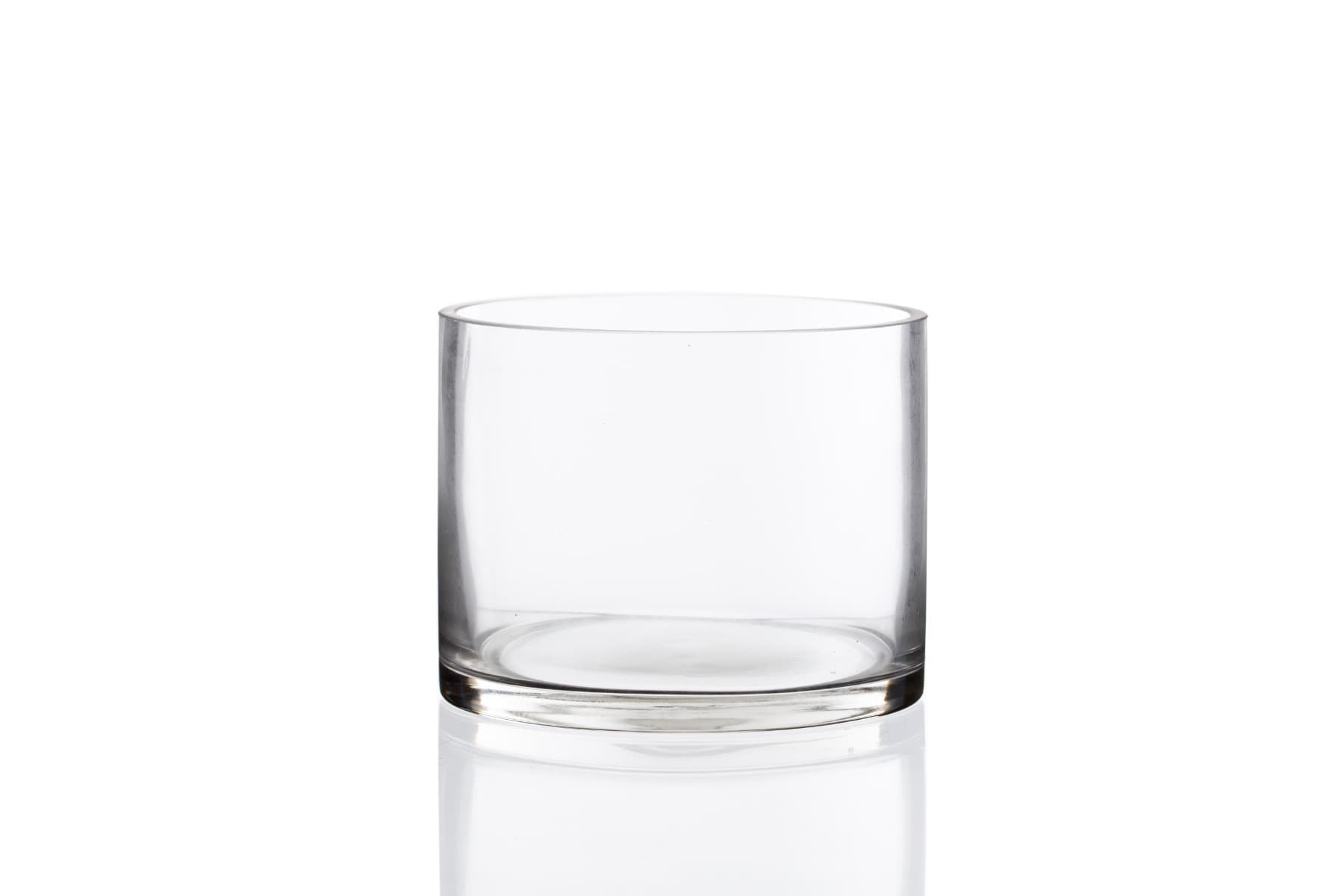 4" x 5" Glass Cylinder Vase