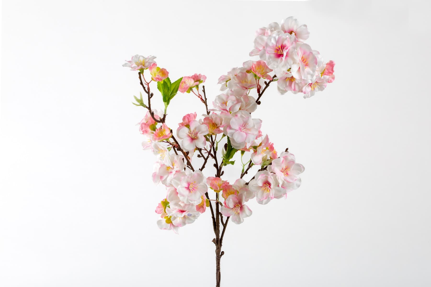 18" Pink Cherry Blossom Spray