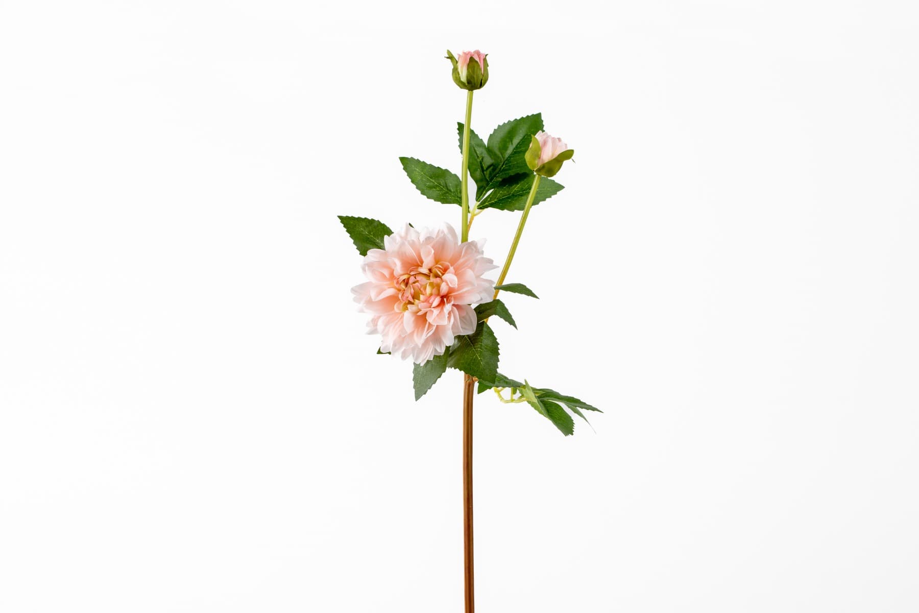 21" Soft Pink Dahlia Spray