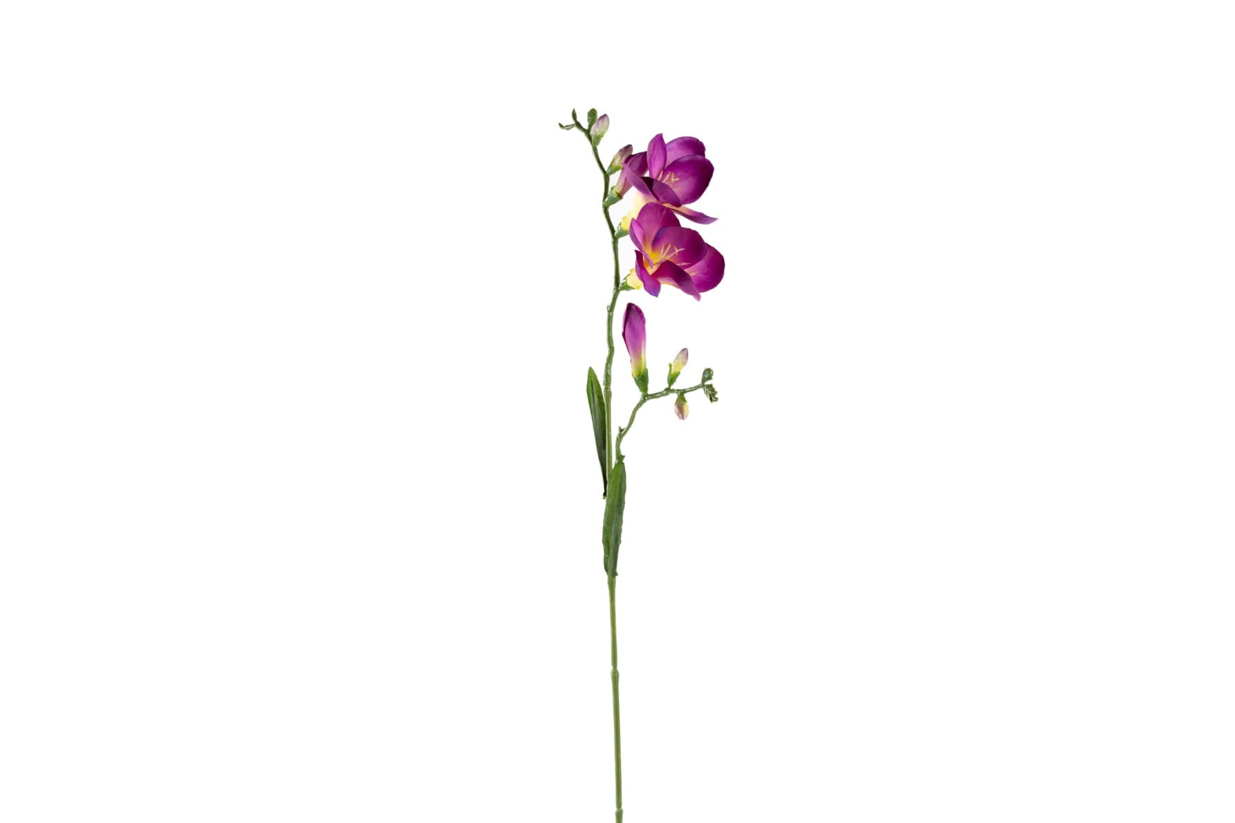 27" Purple Freesia Flower Stem