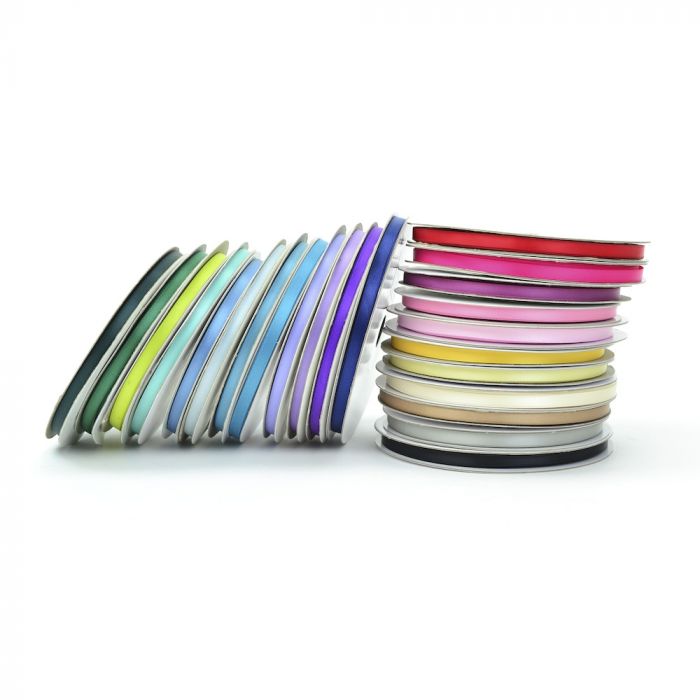 Purple 2 1/4 Inch x 50 Yards Satin Double-Face Ribbon - JAM Paper Product