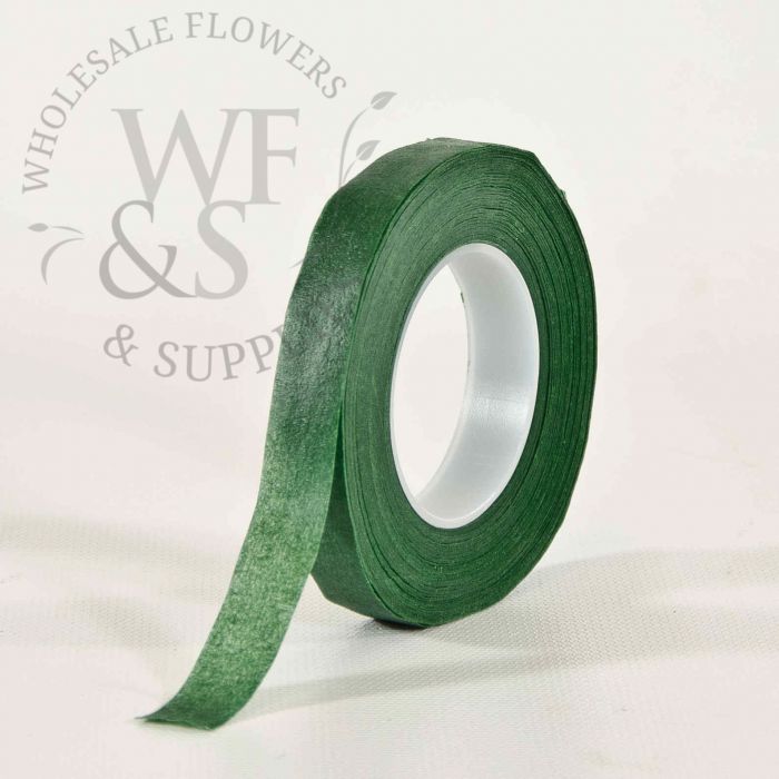 FLORATAPE Floral Tape Green Stem Wrap Flowers 1/2 W X 90' Each Lot 6 Rolls
