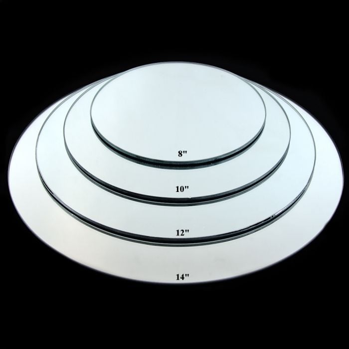  Super Z Outlet Round Mirror Wedding Table Centerpieces (12  Inches): Home & Kitchen