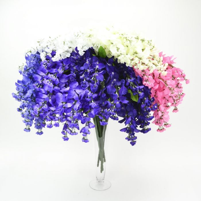 Purple Silk Flowers Wholesale : Amazon Com Silk Flowers In Bulk