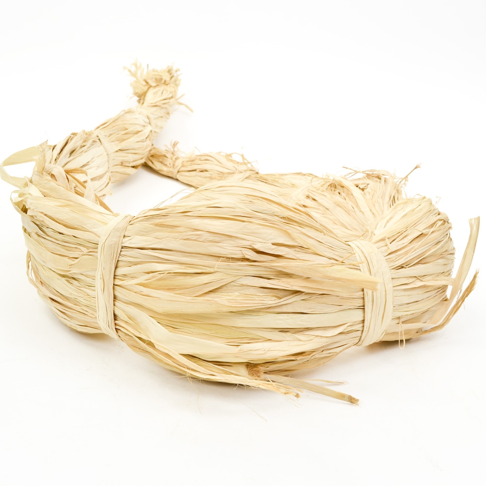 Natural Raffia Bundles Large