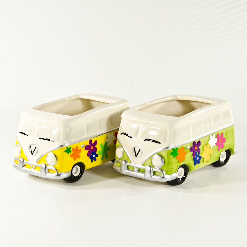 Flower Bus Rect Ceramic Both