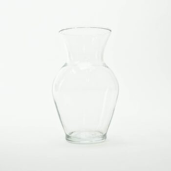 7" Classic Glass Urn Flower Vase