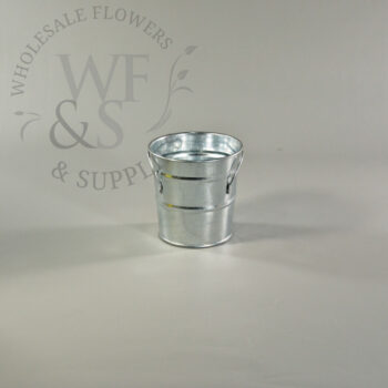 Metal French Flower Bucket mini