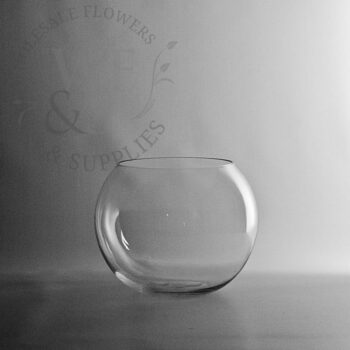 Glass Bowl Vase empty