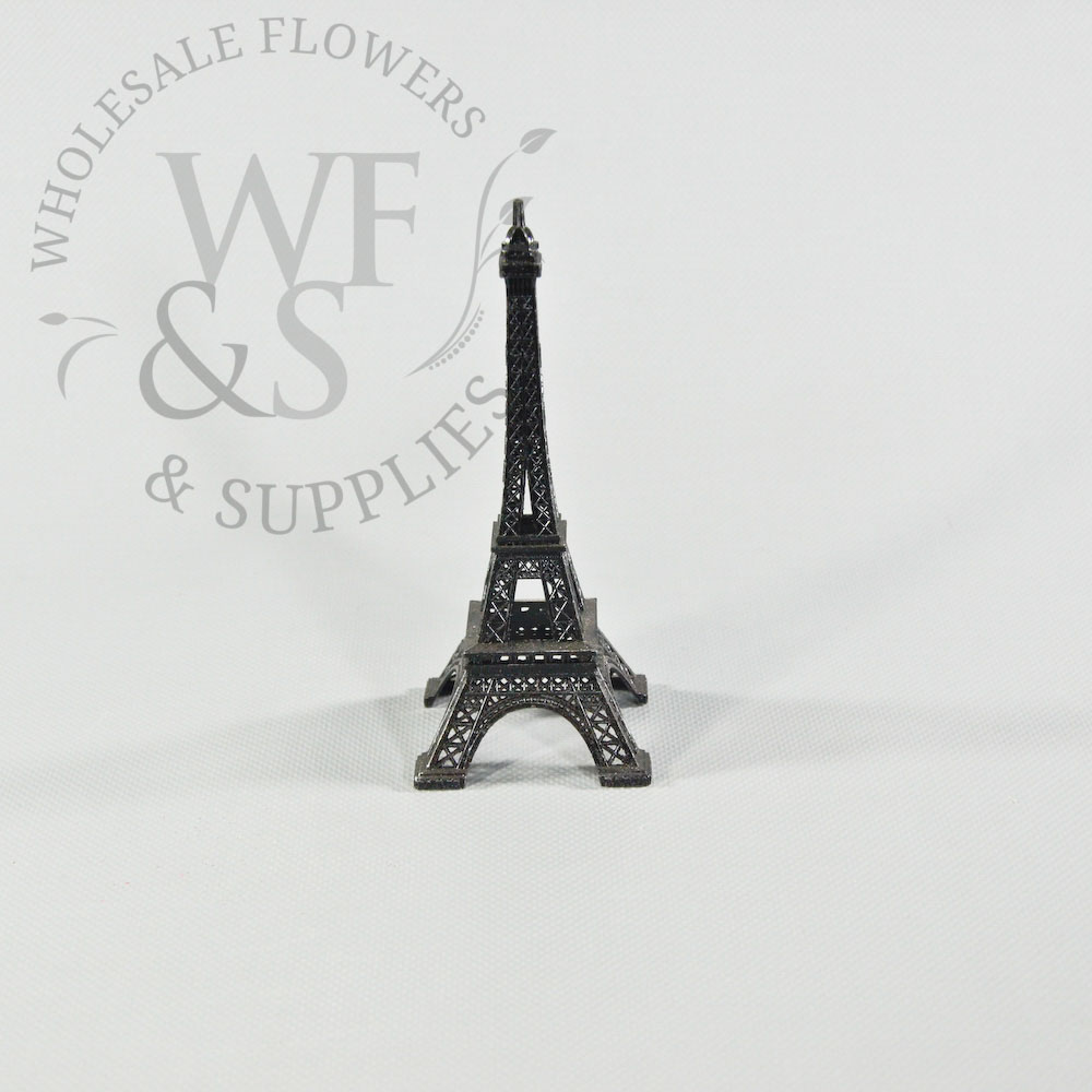 Mini Metal Eiffel Towers black-6"