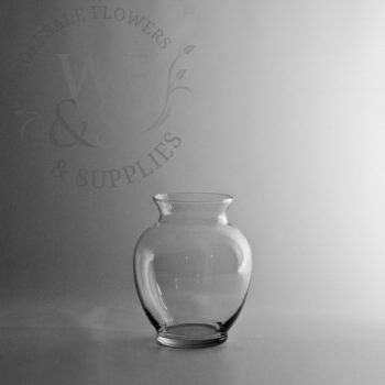 Glass Ginger Vase 6.25x3.5