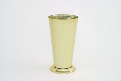 Mint Julep Cup Vase Large, One Case of 12 - Gold