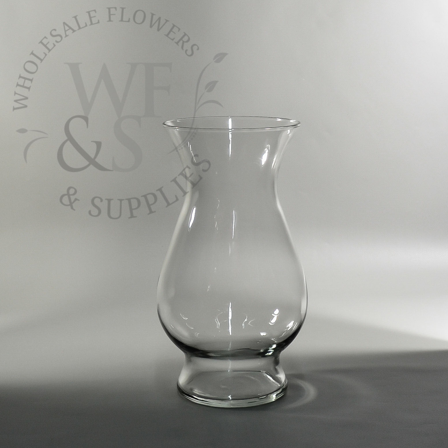 10.8" Tall Glass Bella Vase 2