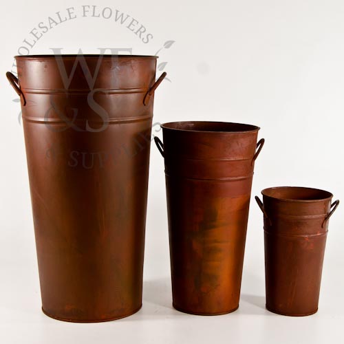 15" Antique French Bucket three sizes