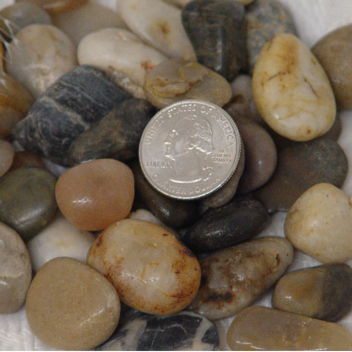 Bag of Small Assorted Marble Rocks