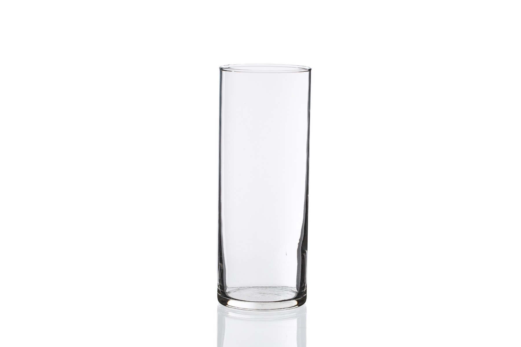 Cylinder Clear Glass 9x3.25