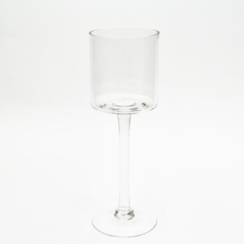 Long Stem Cylinder Candle Holder - 12 inch