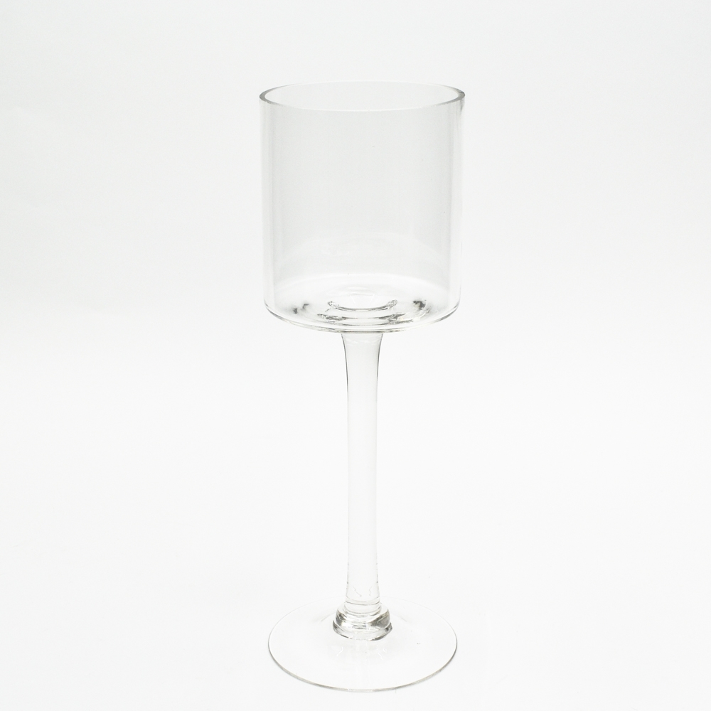 Long Stem Cylinder Candle Holder - 12 inch