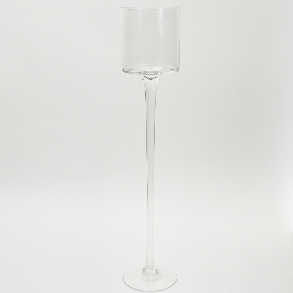 Long Stem Cylinder Candle Holder - 20 inch