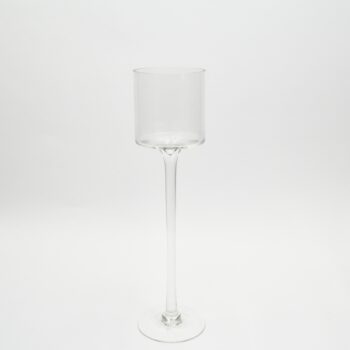 Long Stem Cylinder Candle Holder - 16 inch