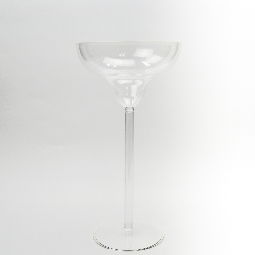 18-inch Tall Plastic Margarita Glass 2