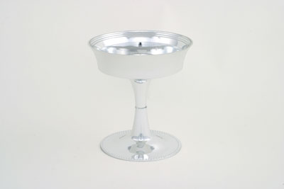 7" Silver Pedestal