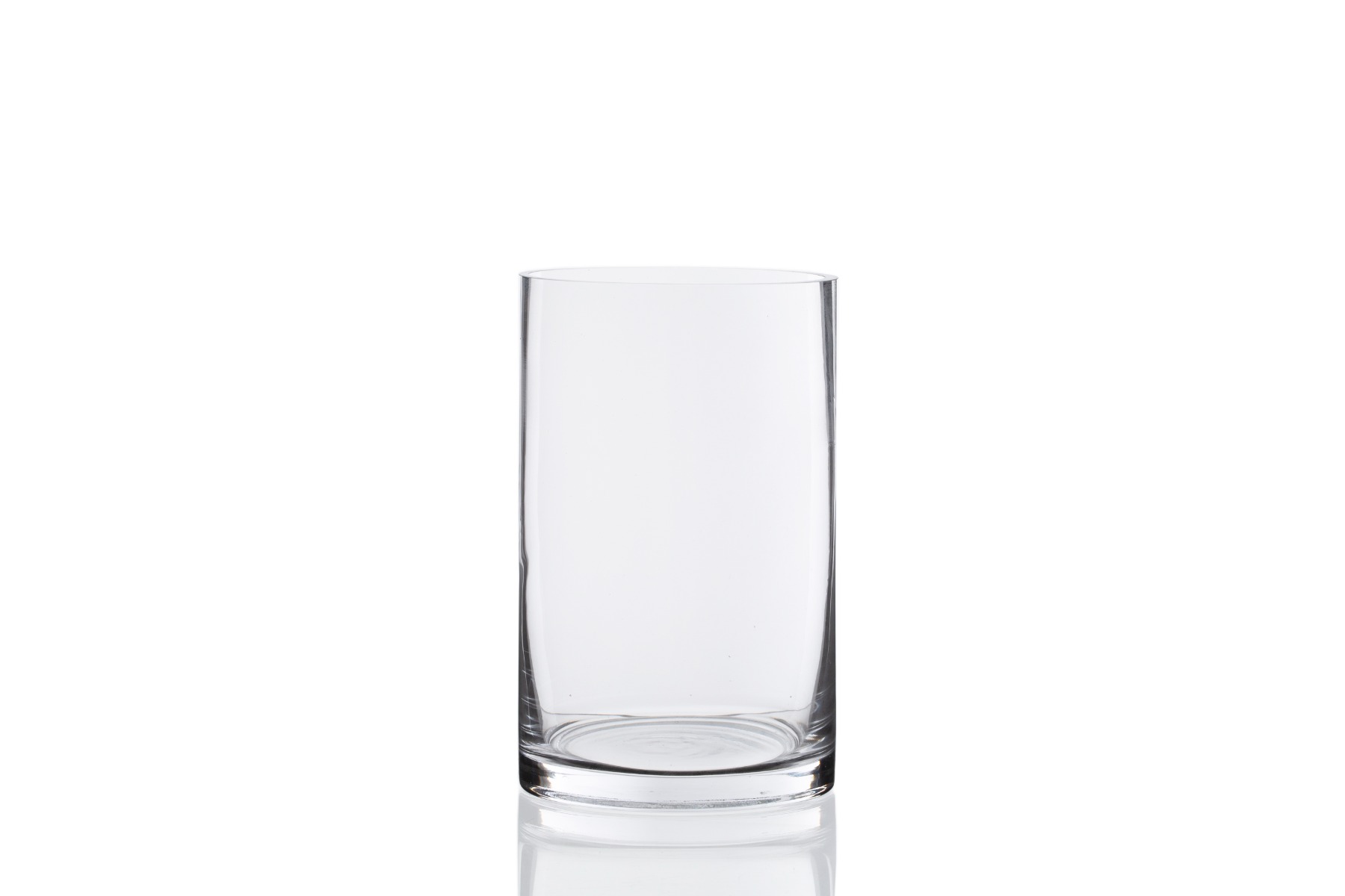 8-inch x 5-inch Glass Cylinder Vase