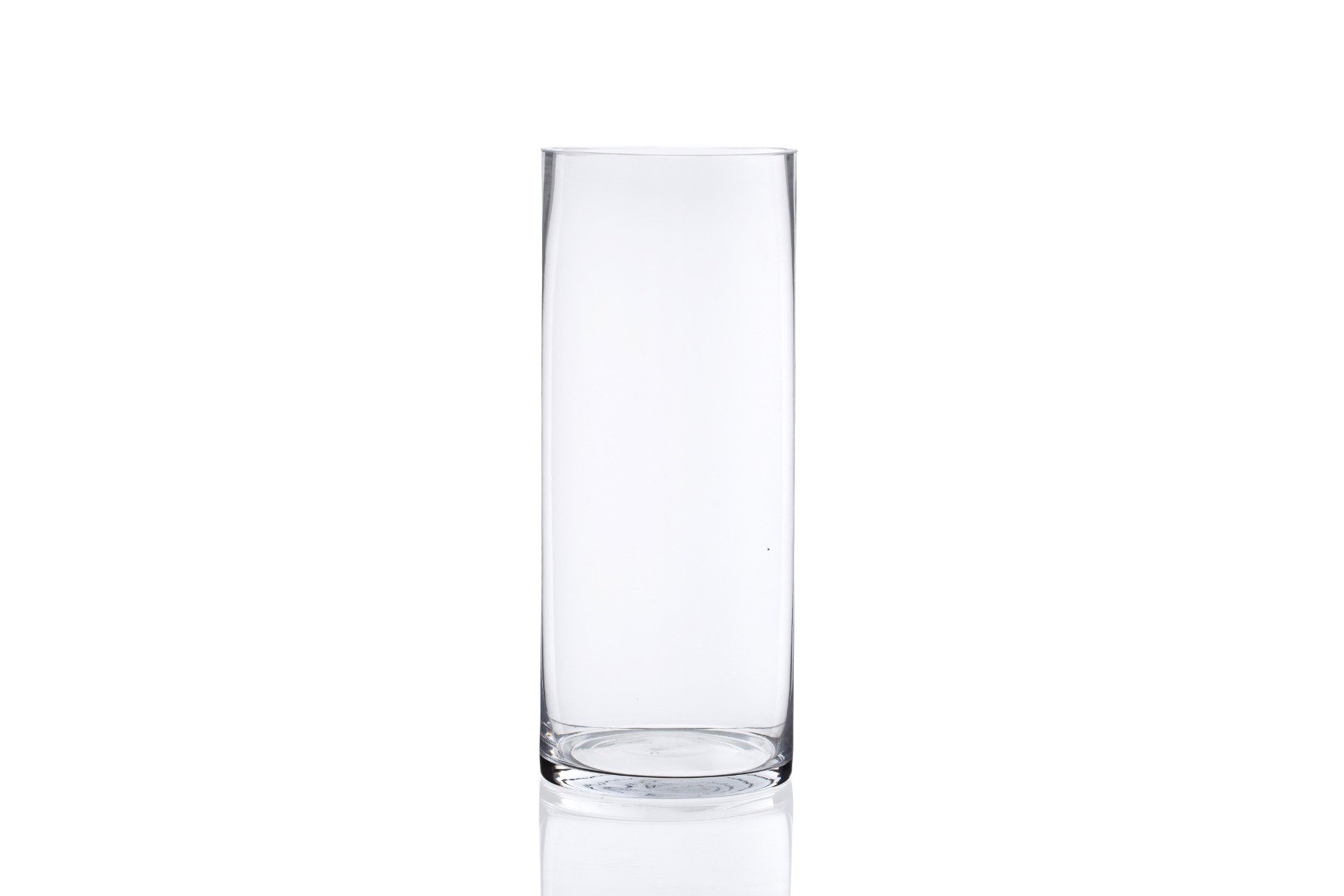 Glass Cylinder Vase 12-inch x 5-inch