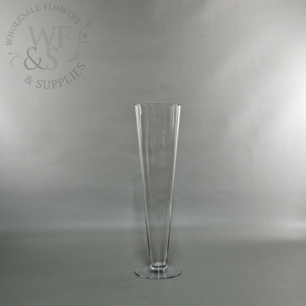 Pilsner 16" glass Vase
